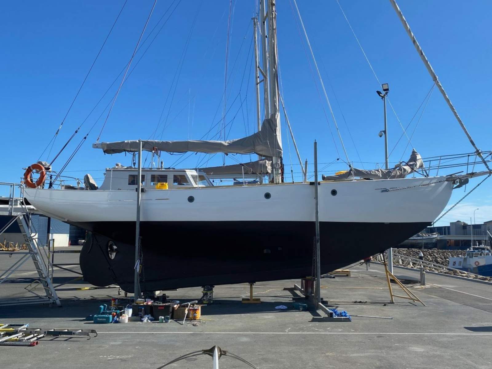 Jock Muir 47 Huon Pine Cutter Wild Wave