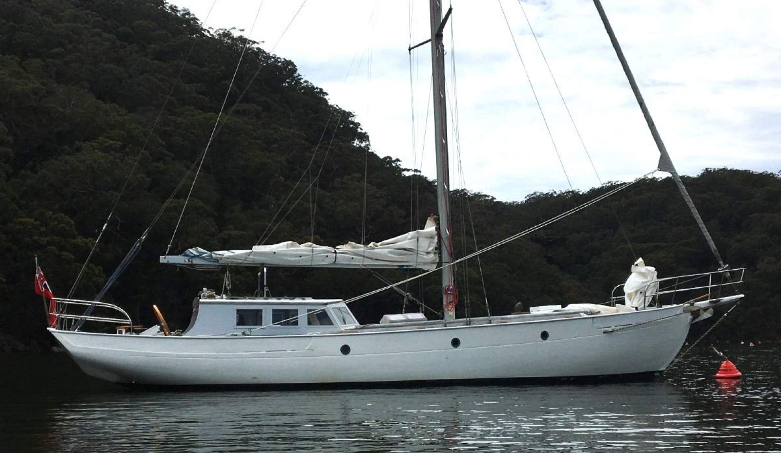 Jock Muir 47 Huon Pine Cutter Wild Wave