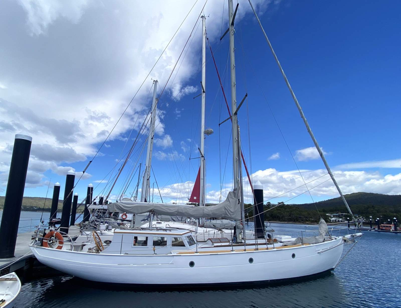 Jock Muir 47 Huon Pine Cutter Wild Wave