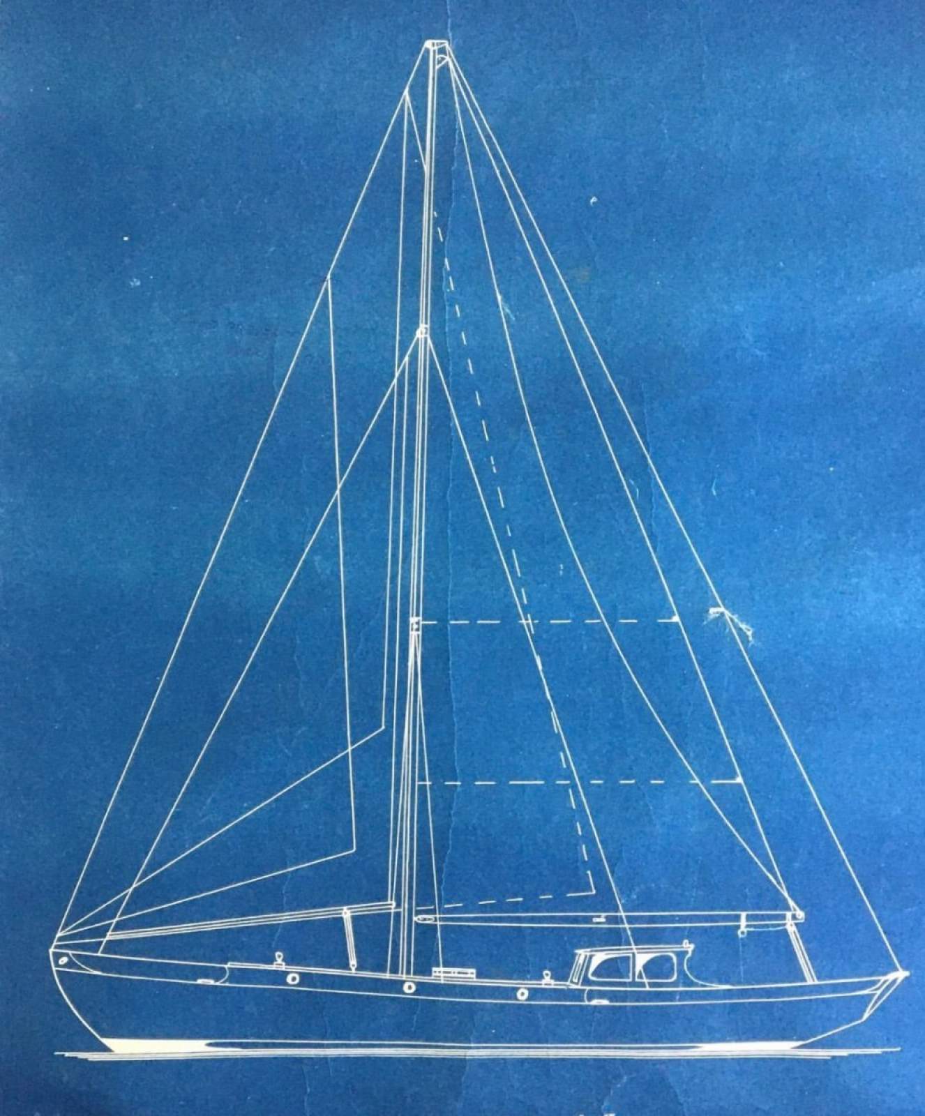 Jock Muir 47 Huon Pine Cutter Wild Wave