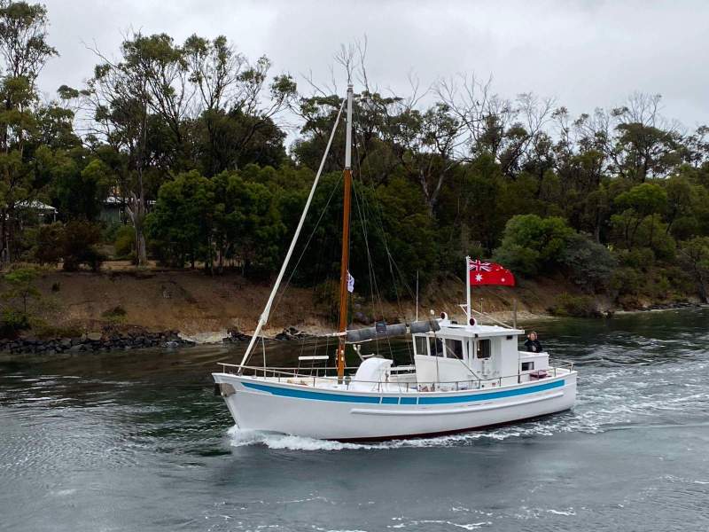 Bernard Wilson 40 Pilothouse Motorsailer 'Memories'
