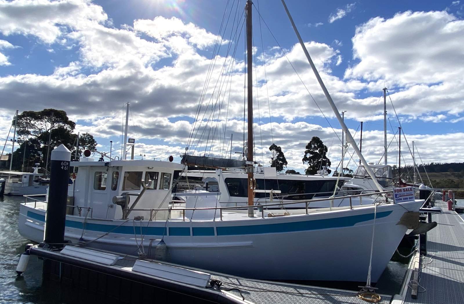 Bernard Wilson 40 Pilothouse Motorsailer Memories