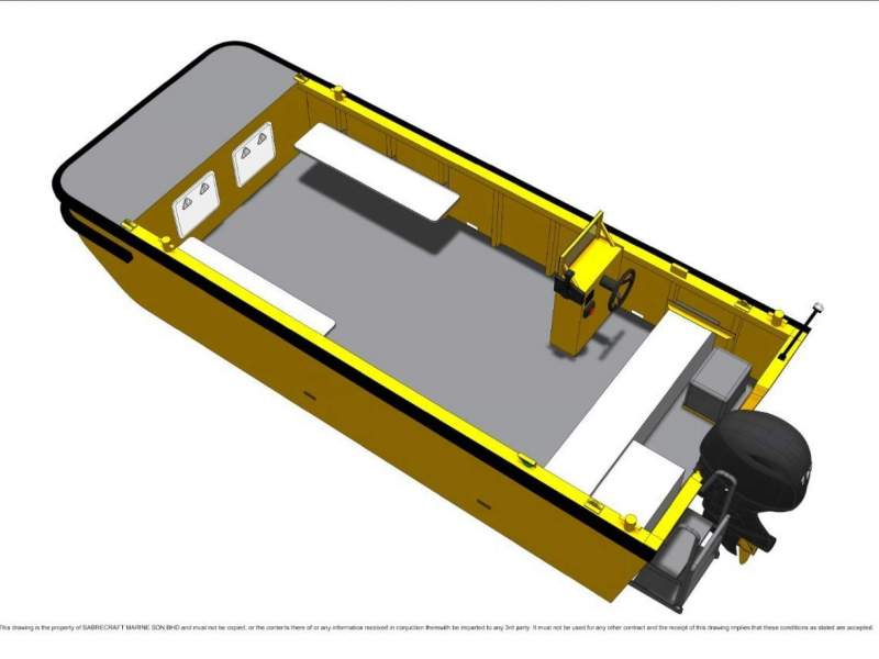 Stalwart Marine Work Boat 5900 Self Draining Deck