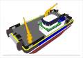 Stalwart Marine Barge Multi Cat Utility Vessel Work Boat