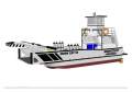 Stalwart Marine Landing Craft 10 x 3.5 Work Boat Barge + A Frame