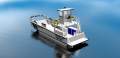 Stalwart Marine Landing Craft 10 x 3.5 Work Boat Barge + A Frame