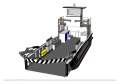 Stalwart Marine Landing Craft 10 x 3.5 Work Boat Barge + A Frame