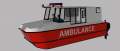 Stalwart Marine Ambulance Rescue Ambulance Boat AMB7400