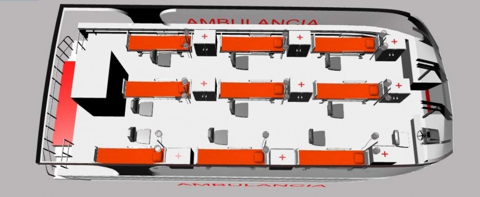 Stalwart Marine Ambulance Rescue Catamaran