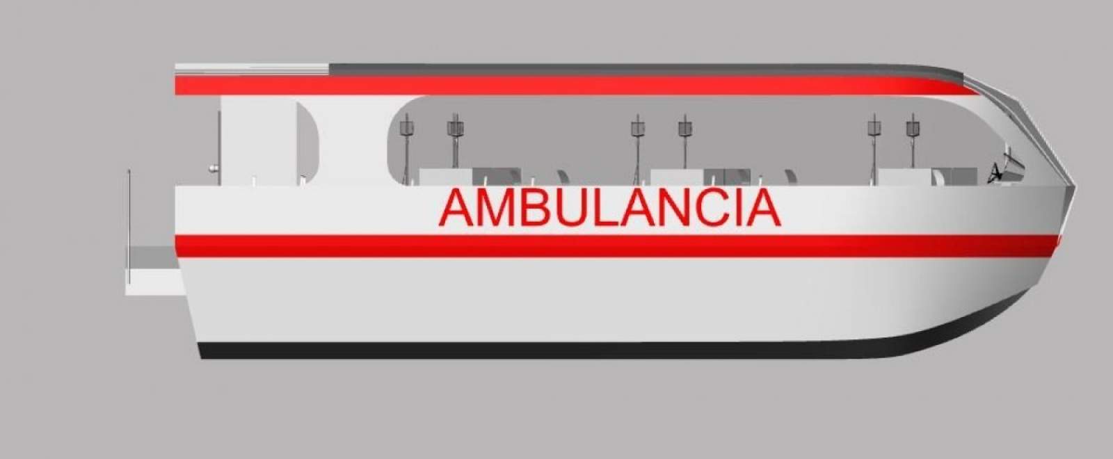 Stalwart Marine Ambulance Rescue Catamaran
