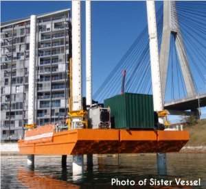 Stalwart Marine Barge Jack-Up 18.00 x 9.00m Sectional Road Transportable