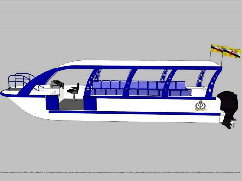 Stalwart Marine Crew Change Boat 11.00m Mono Work Boat Ferry Transfer Boat