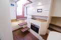 Cantiere Mimi Srl 11 Walk Around:Dual fridge system, boiler, electric cooker, WC marine with tank, and external shower