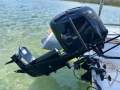 2023 EZ Electric Outboard / Golden Motors S10 and 3 x Lithium Batteries:Motor on boat