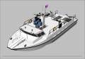 Stalwart Marine Patrol AirRide Xpress 18000 Gun Boat