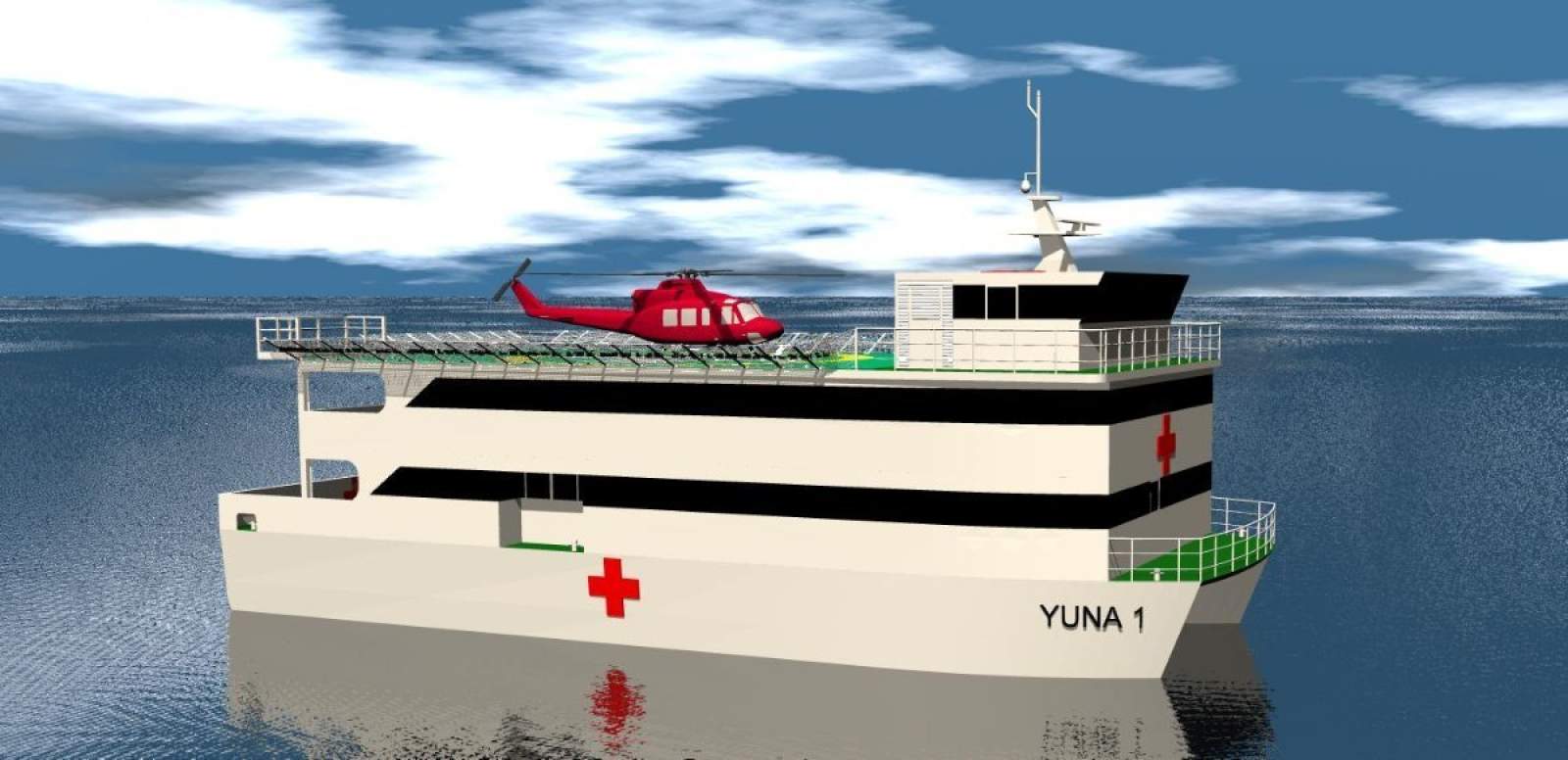 Stalwart Marine Hospital Ship 28.00m