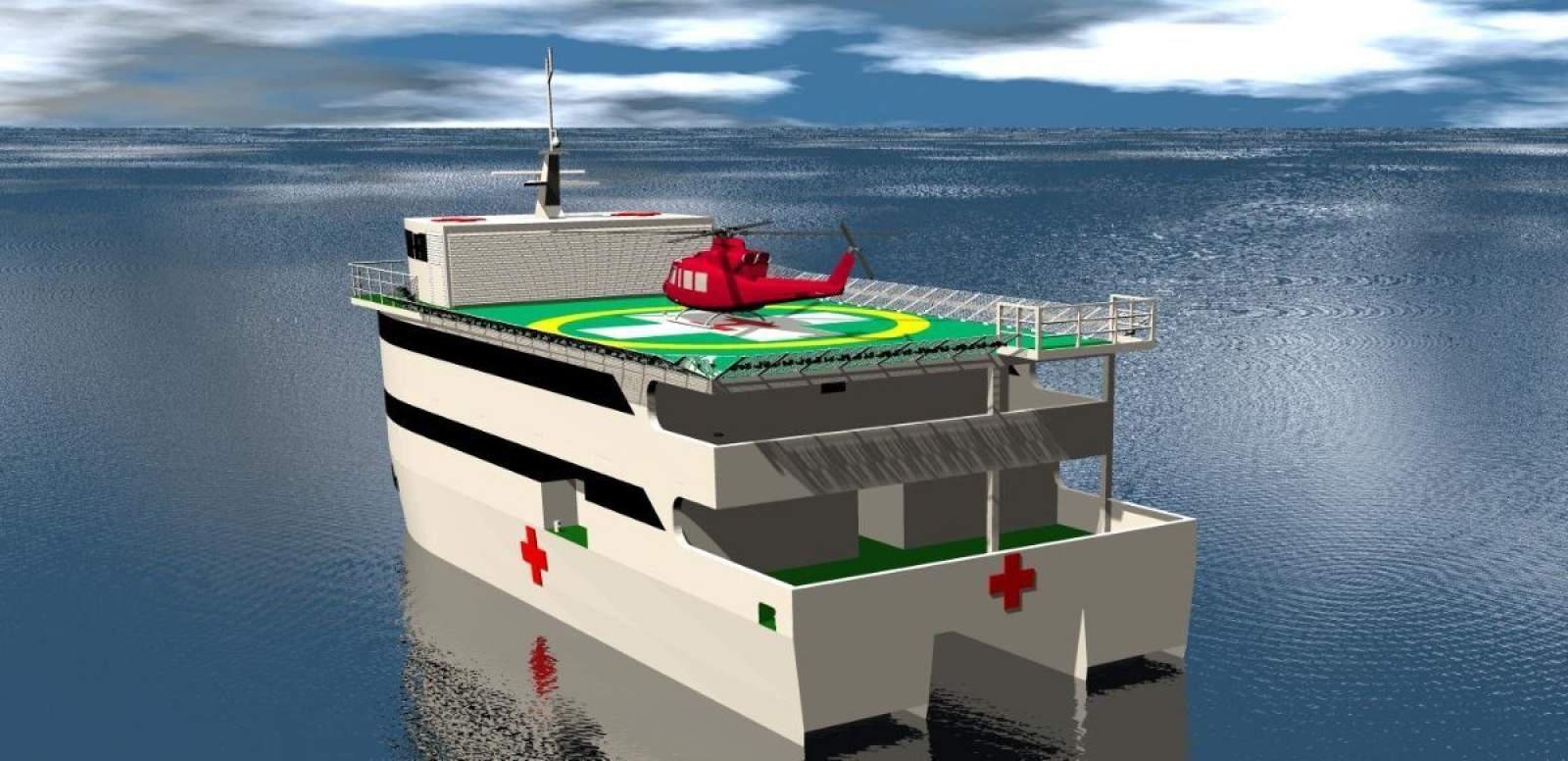 Stalwart Marine Hospital Ship 28.00m