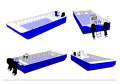 Stalwart Marine WB7400-3 Work Boat Punt with Engine Pods with CE Approval
