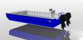 Stalwart Marine WB7400-3 Work Boat Punt with Engine Pods with CE Approval