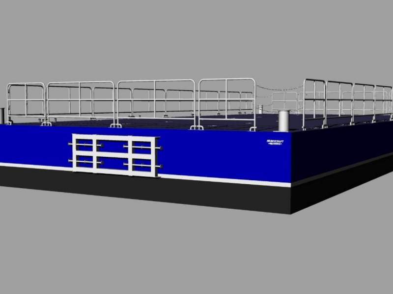 Stalwart Marine Aluminium Sectional Barge Deck Barge