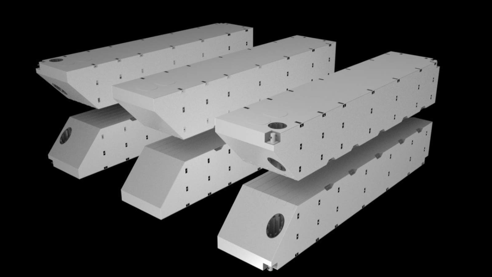 Stalwart Marine MB12000 Aluminium Modular Spud Barge