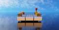 Stalwart Marine Barge Jack Up Barge 120 tonne 18x9.5 Road Transportable