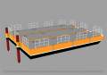 Stalwart Marine Spud Barge Road Transportable Aluminium Construction Barge