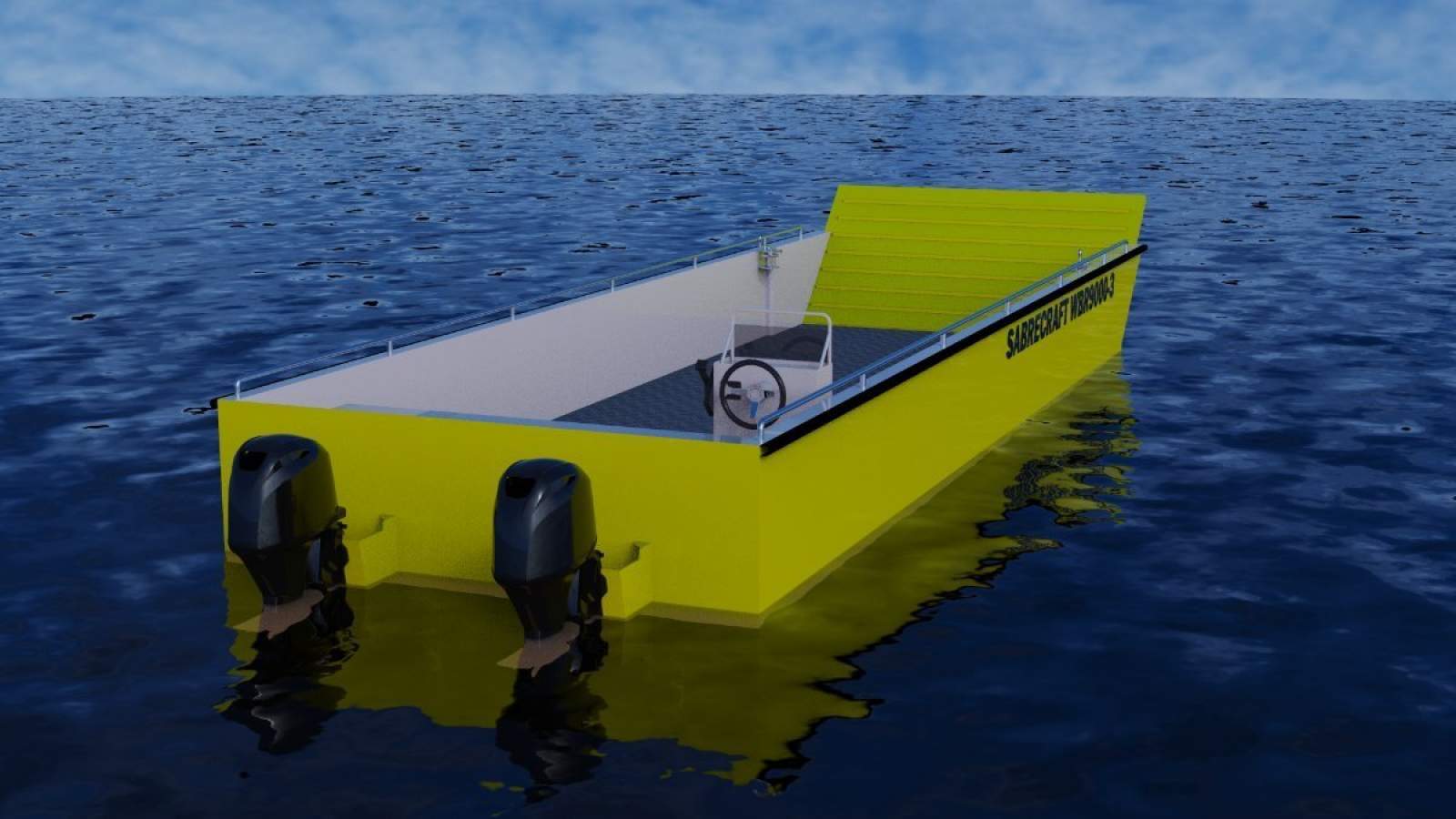 Stalwart Marine WBR9000-3 Work Boat with Ramp