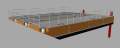 Stalwart Marine Road Transportable Deck Barge Construction Dumb Barge Steel