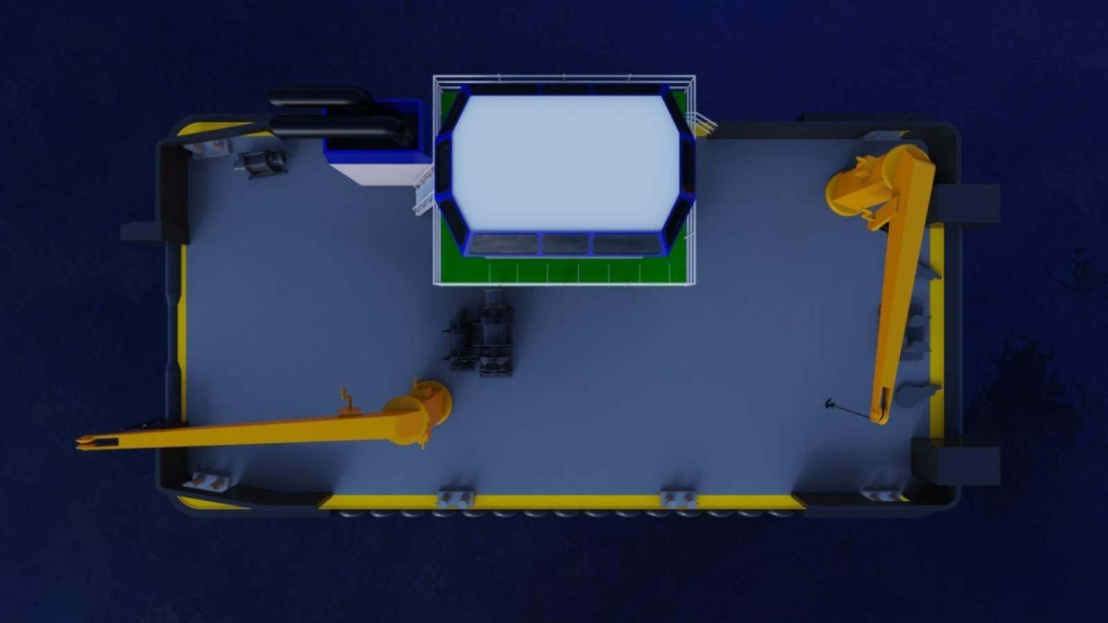 Stalwart Marine Barge Multi Cat Utility Vessel Work Boat