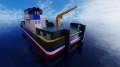 Stalwart Marine Barge Multi Cat Utility Vessel Work Boat