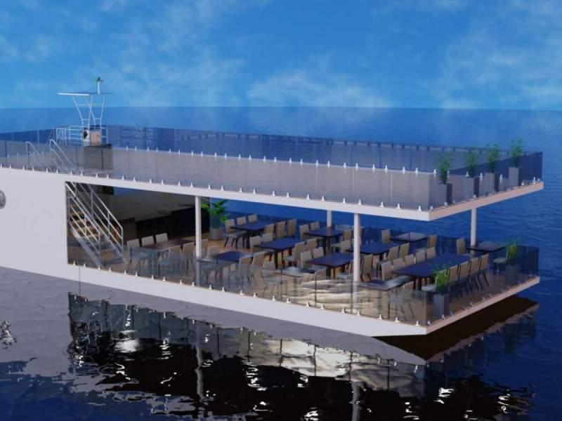Stalwart Marine Floating Function Centre - 17 Meter Barge / Pontoon