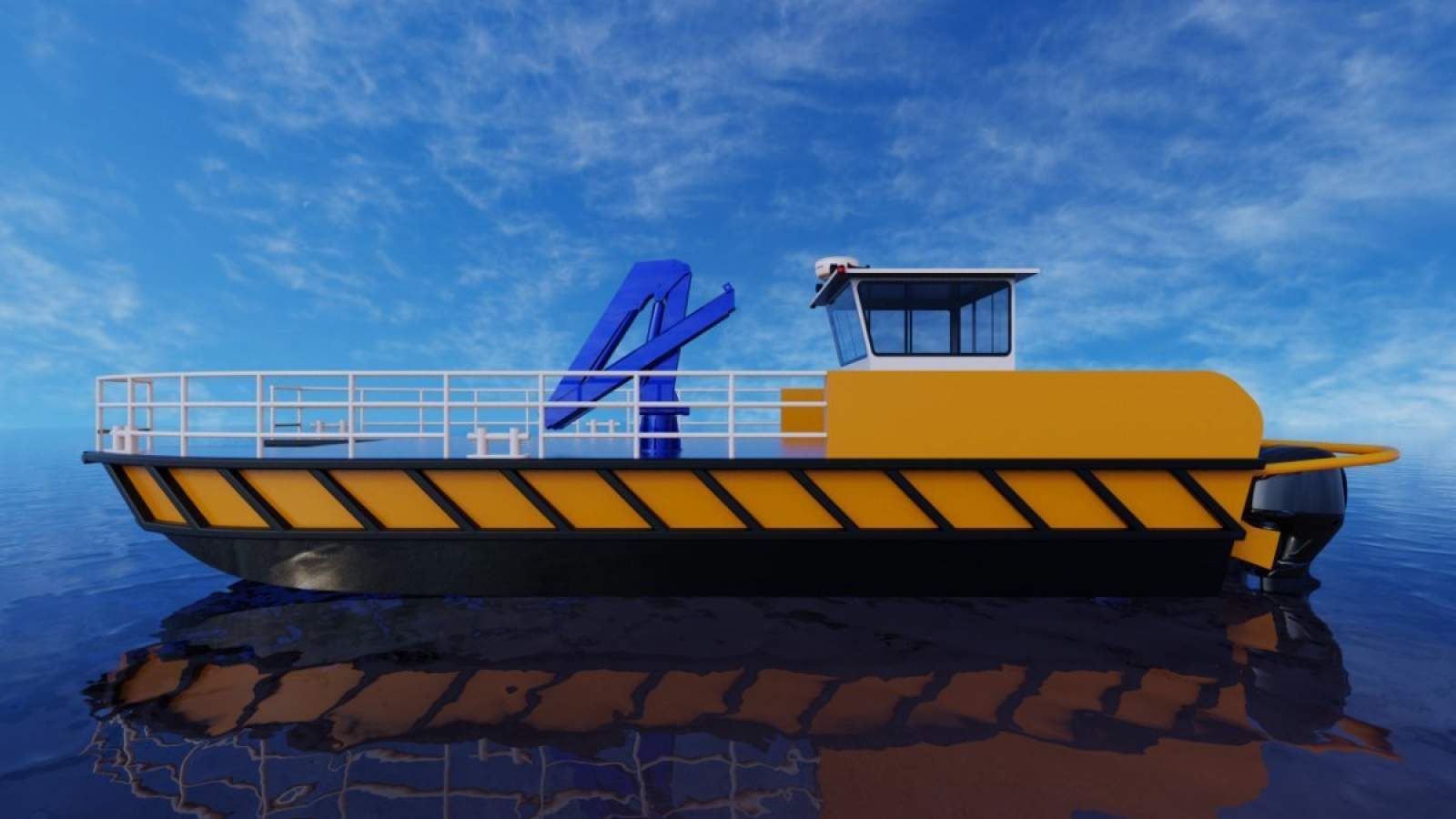 Stalwart Marine PC12000 - 12.00 Meter Utility Pile Cat
