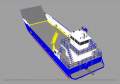 Stalwart Marine Landing Craft Barge 24.00 meter Aluminium with Deck Crane