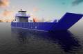 Stalwart Marine Landing Craft Barge 24.00 meter Aluminium with Deck Crane