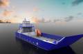 Stalwart Marine Landing Craft Barge 24.00 meter Aluminium with Deck Crane
