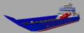 Stalwart Marine Landing Craft Barge 24.00 meter Aluminium with Deck Crane