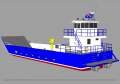 Stalwart Marine Landing Craft Barge 24.00 meter Aluminium with Deck Crane