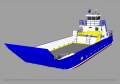 Stalwart Marine Landing Craft Barge 24.00 meter Aluminium with Deck Crane
