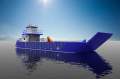 Stalwart Marine Landing Craft Barge 24.00 meter Aluminium with Deck Crane