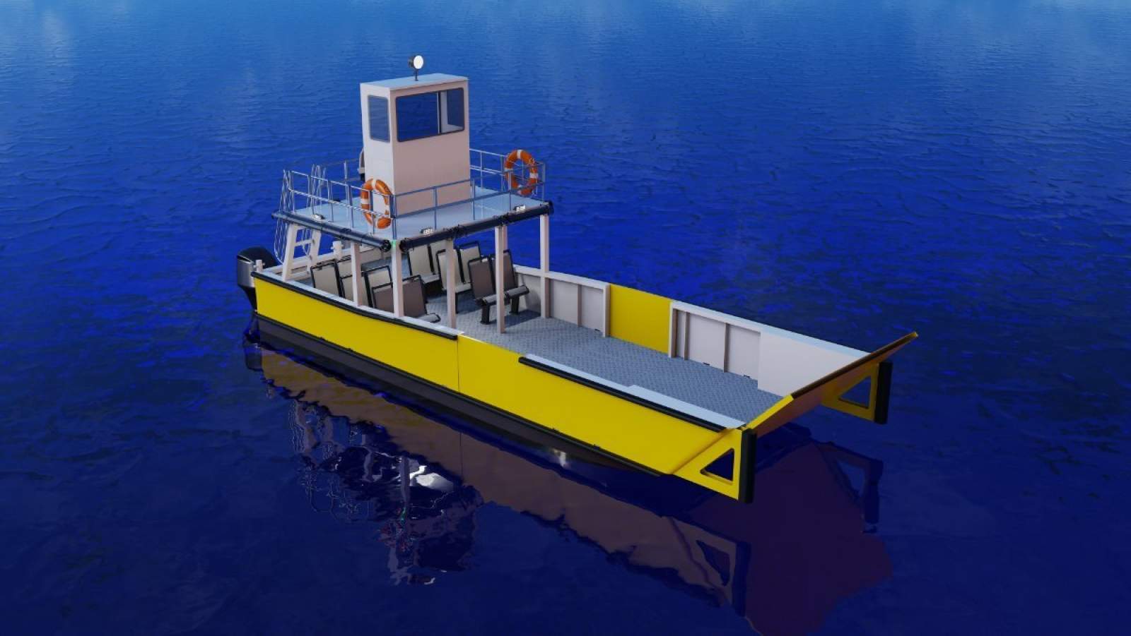 Stalwart Marine Landing Craft Aluminium 11 Meter