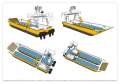 Stalwart Marine MLC16 - 16 Meter Modular Landing Craft with Crane