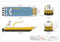Stalwart Marine MLC16 - 16 Meter Modular Landing Craft with Crane