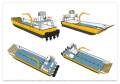 Stalwart Marine MLC16 - 16 Meter Modular Landing Craft with Crane