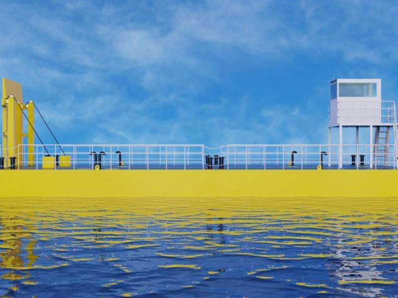 Stalwart Marine Barge Multiple Options Ramp, Deck, Jack Up Accommodation
