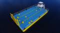 Stalwart Marine Barge Multiple Options Ramp, Deck, Jack Up Accommodation