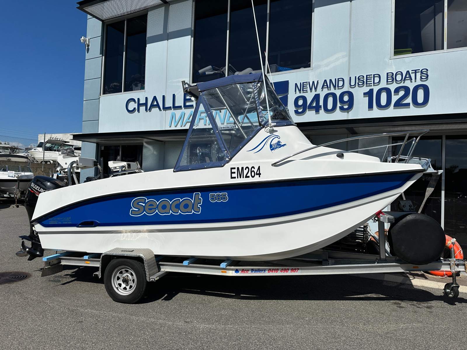 Seacat 565 with Twin Suzuki 90HP 4 Strokes 2012 Package