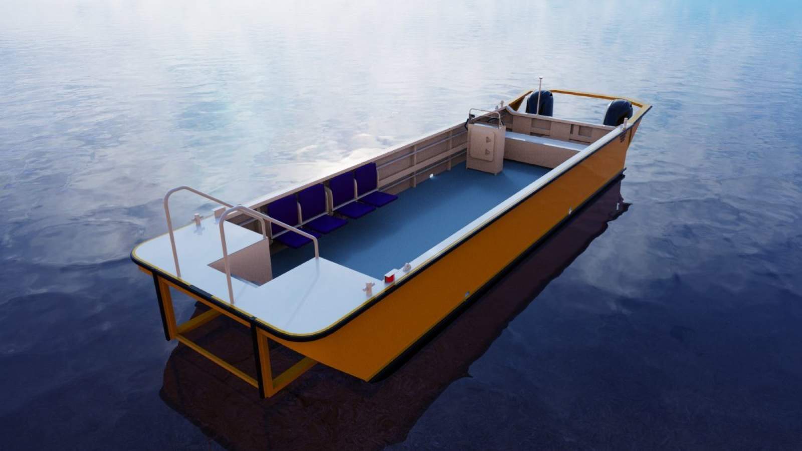 Stalwart Marine WB8000 - 8.00 Meter Work Boat Punt