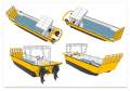 Stalwart Marine WB5900 -7.40 Meter Catamaran Work Boat with Ramp