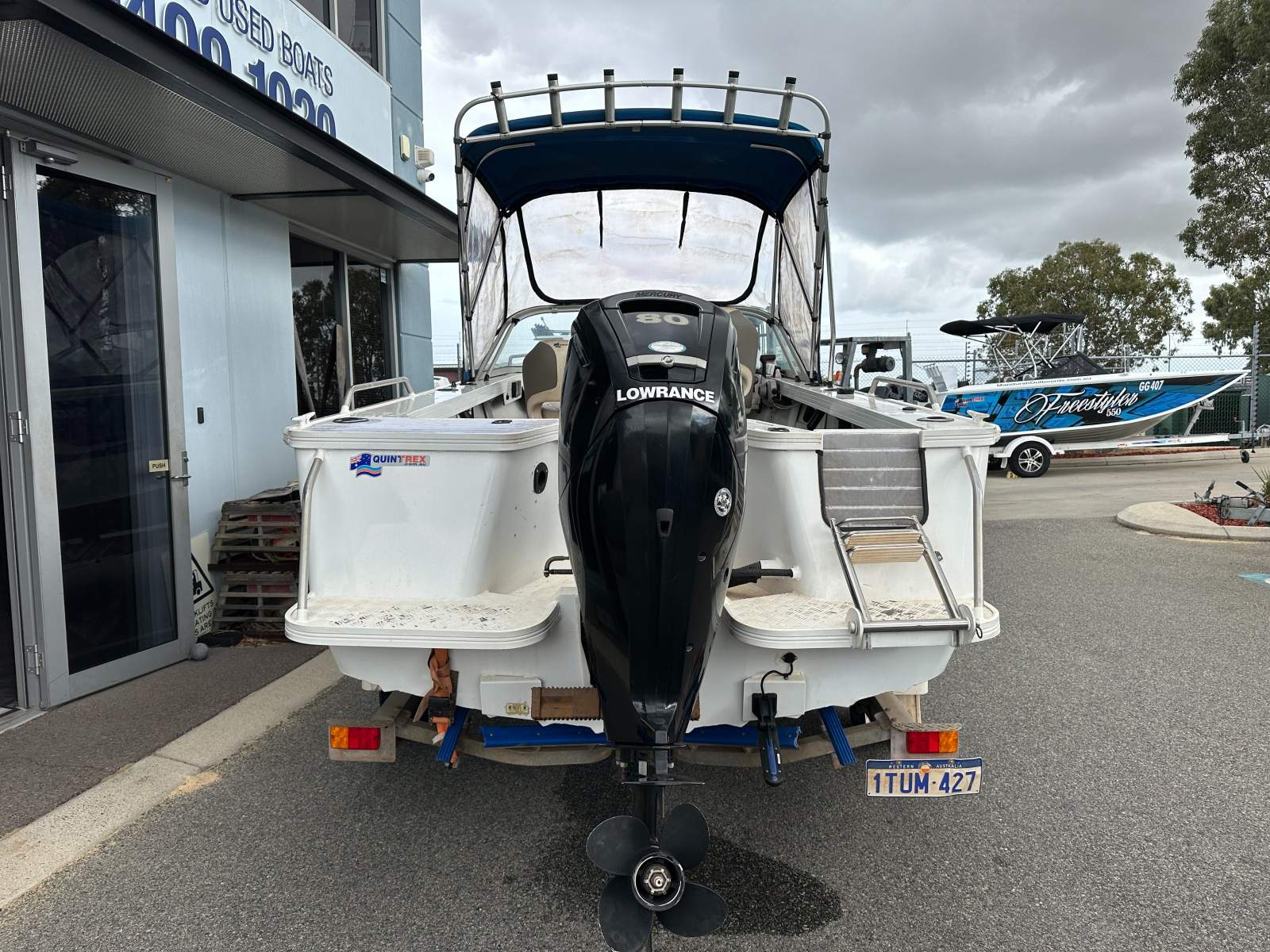 Quintrex 510 Fishabout with Mercury 80HP 4 Stroke 2018 Package